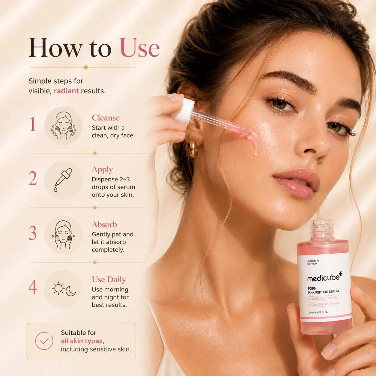 Medicube Pink PDRN Peptide Serum