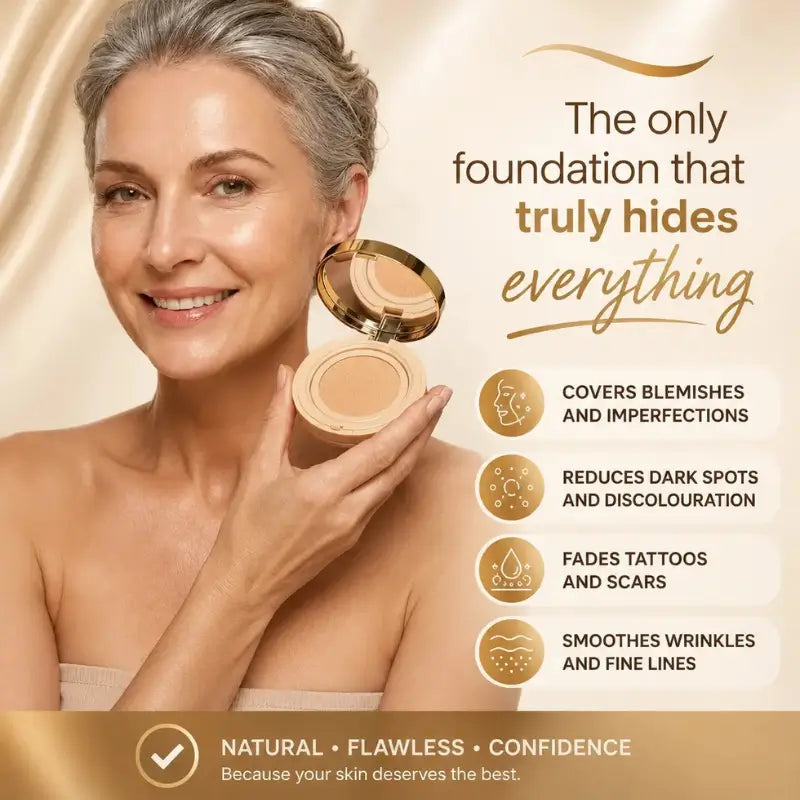 BioAqua Professional Foundation – Flawless Coverage for Mature Skin