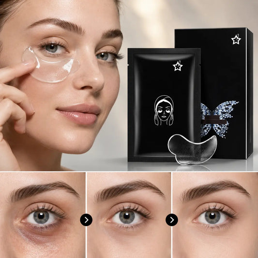 Máscara de ojos hidrogel microcristalino para reducir líneas finas, ojeras y signos de fatiga con efecto hidratante y rejuvenecedor