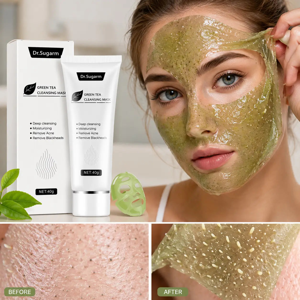 Green Tea Blackhead Peel-Off Mask